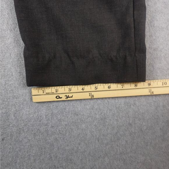 L.L. Bean Pants Mens Size 36x30 Gray Pleated Dress Pants 100% Wool - Picture 10 of 11